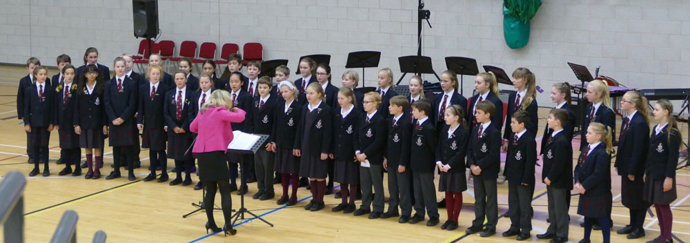 Prep & Senior Christmas Concert in the Arena, 8th December 2016